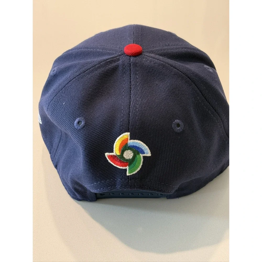 New Era 2026 World Baseball Classic USA Baseball Cap 9SEVENTY Snapback Navy Red